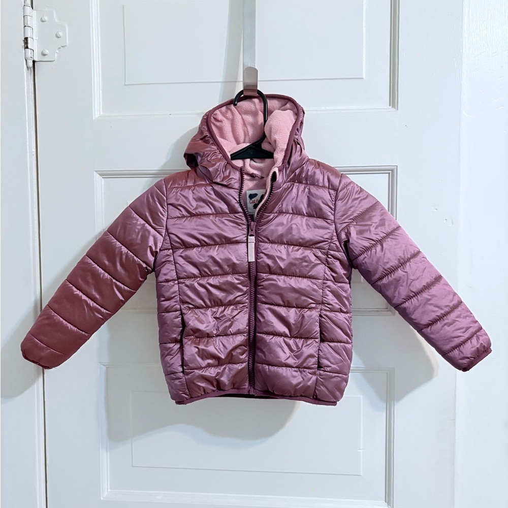 Cat & Jack Purple Puffer Jacket